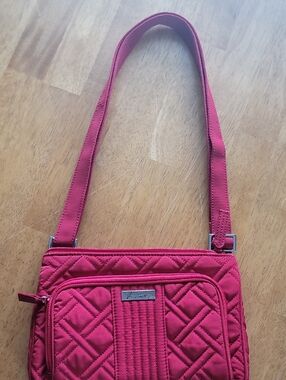 Vera Bradley Red Hot Quilted Shoulder Bag